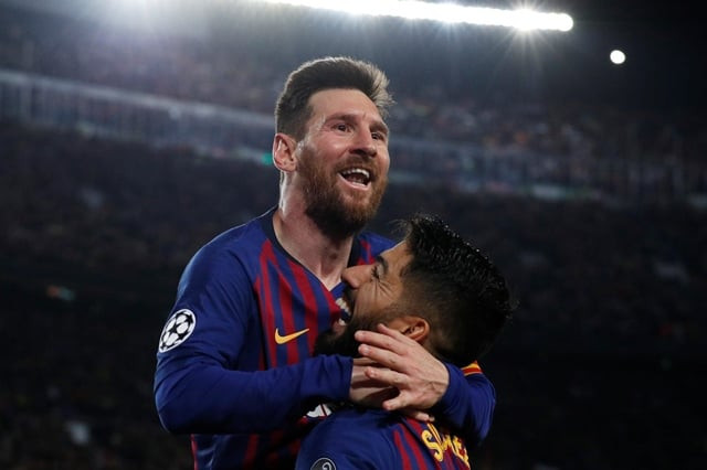 messi and suarez did what they have done all season their tallies now at 47 and 27 goals respectively in all competitions photo reuters messi and suarez did what they have done all season their tallies now at 47 and 27 goals respectively in all competitions photo reuters