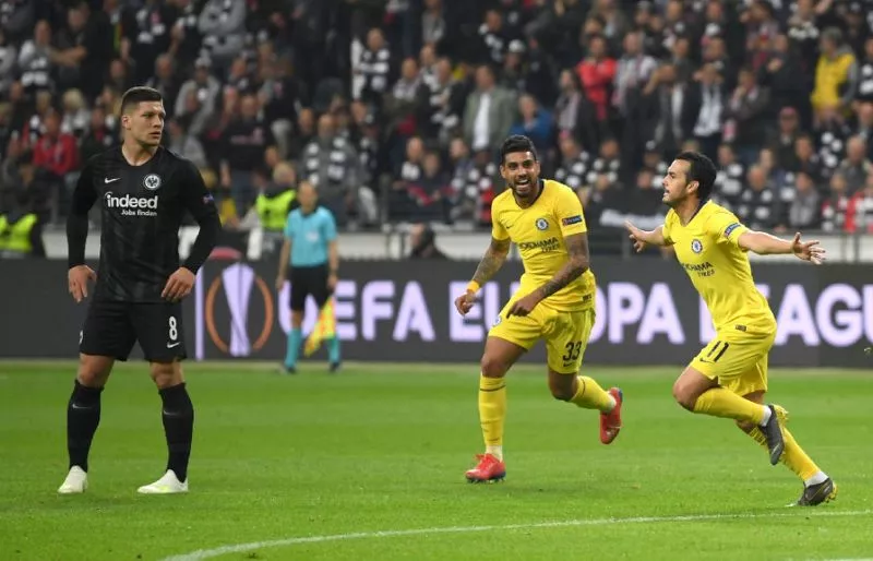 sarri said his team had made a quot mistake quot in the opening 20 minutes as they struggled to deal with a determined frankfurt in the first half photo afp sarri said his team had made a quot mistake quot in the opening 20 minutes as they struggled to deal with a determined frankfurt in the first half photo afp
