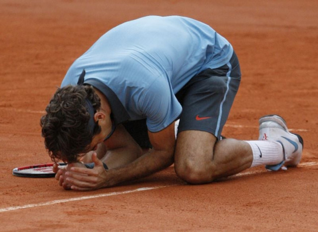 familiar surface federer has won two of his 11 clay titles in madrid where the high altitude helps him negate the pace of the dusty surface photo afp