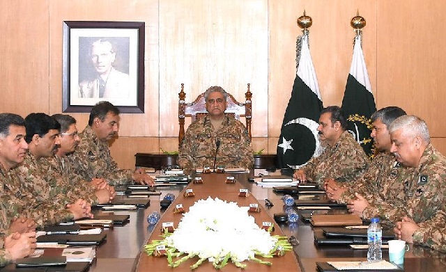 221st corps commanders conference ispr