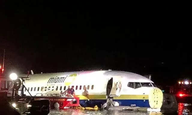 the plane was carrying 143 people including crew from guantanamo bay in cuba photo afp the plane was carrying 143 people including crew from guantanamo bay in cuba photo afp
