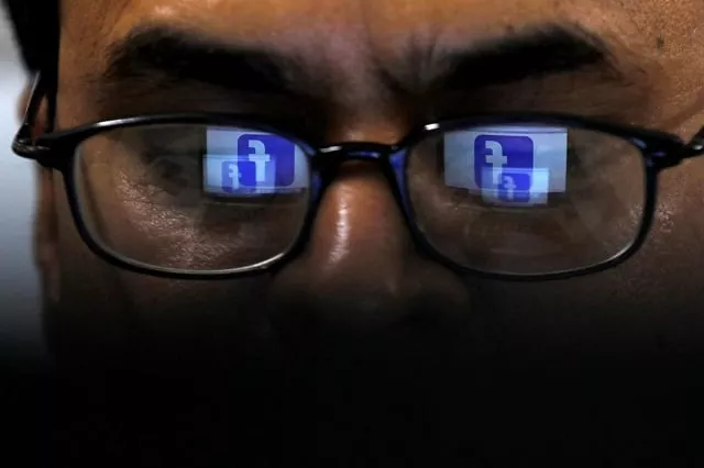 facebook logo is reflected in glasses in this picture illustration taken april 1 2019 photo reuters facebook logo is reflected in glasses in this picture illustration taken april 1 2019 photo reuters