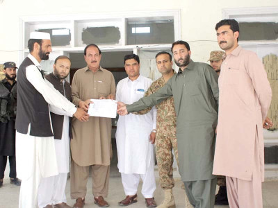 pakistan army hands over possession of bajaur press club pakistan army hands over possession of bajaur press club