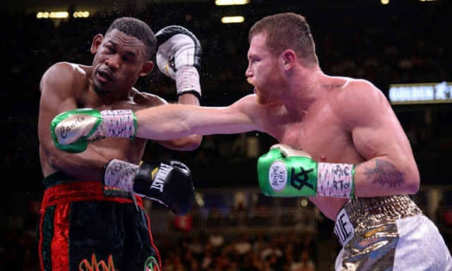 alvarez kept his world boxing council and world boxing association titles and seized jacobs 039 international boxing federation belt in a bout that marked the mexican 039 s return to the middleweight division photo afp alvarez kept his world boxing council and world boxing association titles and seized jacobs 039 international boxing federation belt in a bout that marked the mexican 039 s return to the middleweight division photo afp