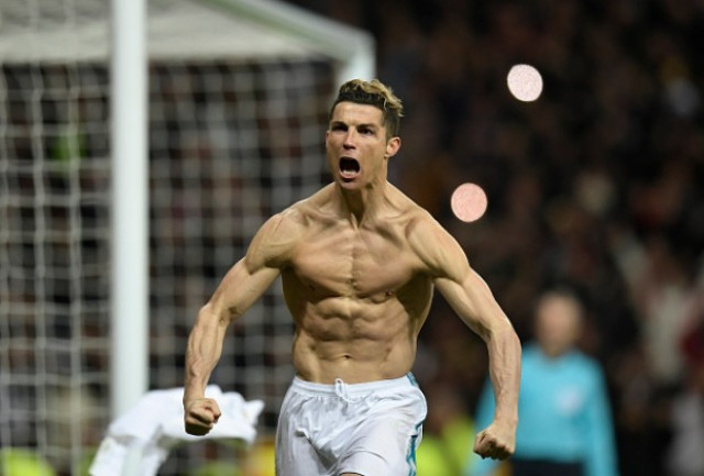 the cartoon depicts ronaldo transforming into a superhero doing battle with other animated characters such as robots and aliens photo afp