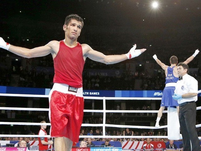 strong contender waseem made an impeccable career with nine bouts so far having won eight out of them with five knock outs and lost only one which was his last fight in july last year photo afp