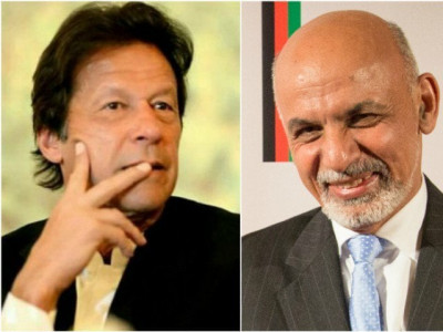 ready to push peace process pm imran tells afghan president ghani ready to push peace process pm imran tells afghan president ghani