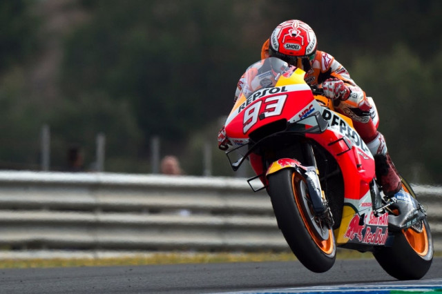 good recovery marquez led from start to finish and went top of the world standings with his victory after a fall last time out in the united states photo afp good recovery marquez led from start to finish and went top of the world standings with his victory after a fall last time out in the united states photo afp