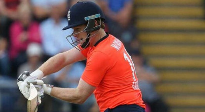 morgan s onslaught propels england to seven wicket win morgan s onslaught propels england to seven wicket win