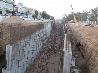 in karachi numaish chowrangi underpass inches closer to completion in karachi numaish chowrangi underpass inches closer to completion