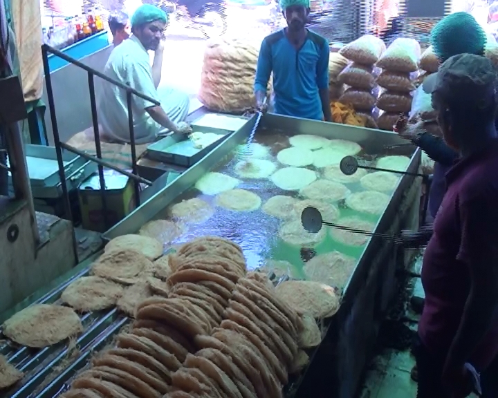 laborious task many confectioners work as a team to prepare khajla and pheni which requires hard work and patience photo express