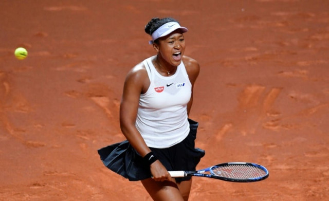 earning victory osaka looked set for a more comfortable passage after a dominant opening set but she was stretched by the battling cibulkova in the second photo afp earning victory osaka looked set for a more comfortable passage after a dominant opening set but she was stretched by the battling cibulkova in the second photo afp