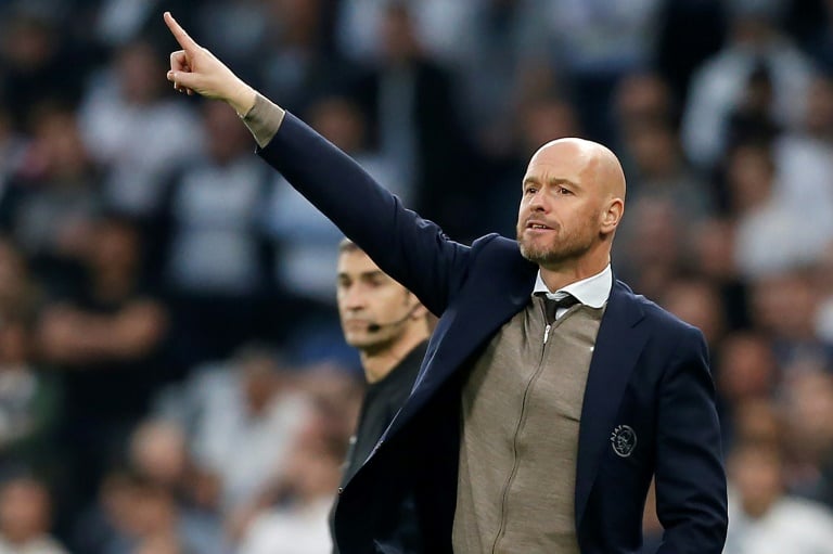 on sunday ten hag 039 s spellbinding team secured the first leg as they beat willem ii 4 0 to win the dutch cup photo afp