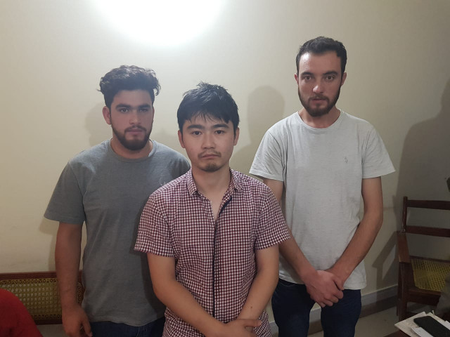 chinese nationals pakistani facilitators arrested by the fia photo express chinese nationals pakistani facilitators arrested by the fia photo express