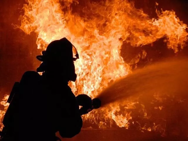 the goods stored in basement were completely burnt photo file the goods stored in basement were completely burnt photo file