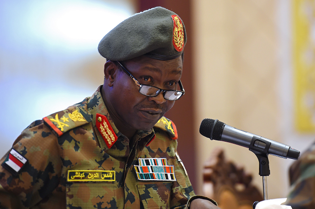 spokesperson of the sudan 039 s transitional military council lieutenant general shamseddine kabbashi photo afp