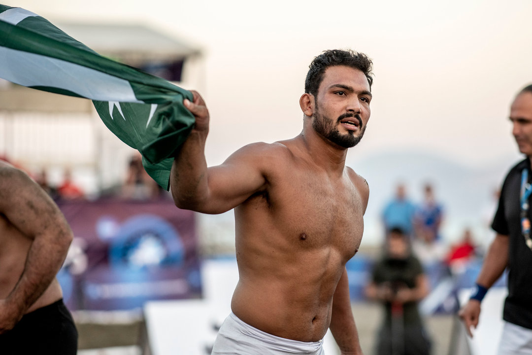 victory on his mind inam had to manage funds for the brazil event but now after all is done he wants to hoist the pakistani flag in rio photo courtesy dean treml united world wrestling