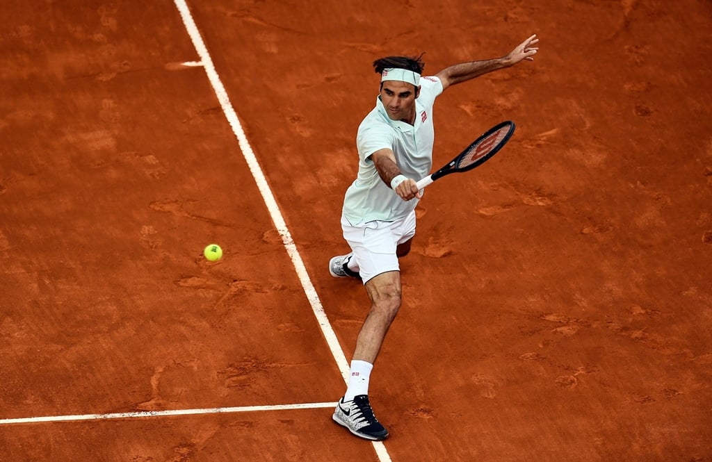 039 glad to be back 039 federer skipped the dirt for two full seasons to concentrate on his grass court form winning wimbledon in 2017 photo afp