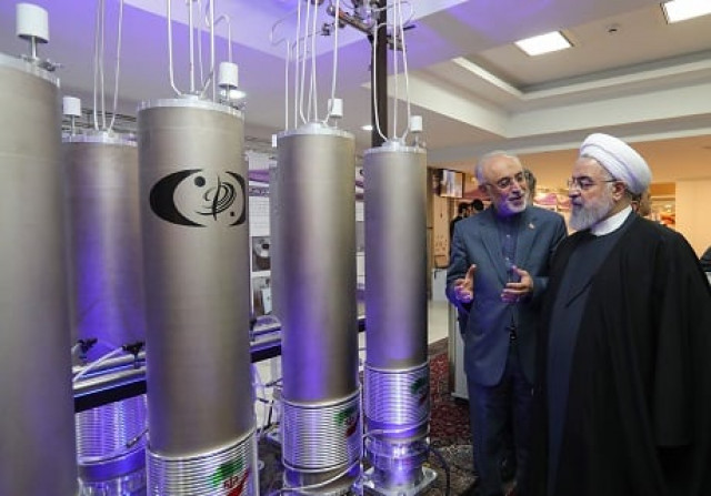 iran stops respecting limits on its nuclear activities agreed under 2015 deal photo afp