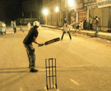 night cricket tournament starts