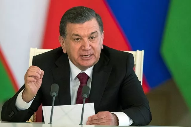 uzbek president shavkat mirziyoyev speaks during a press conference following his talks with russian president vladimir putin in moscow april 5 2017 photo reuters uzbek president shavkat mirziyoyev speaks during a press conference following his talks with russian president vladimir putin in moscow april 5 2017 photo reuters