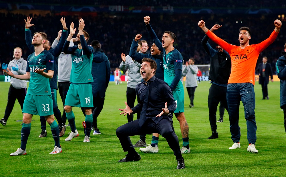 spurs will face liverpool in their first european cup final appearance in madrid on june 1 photo afp