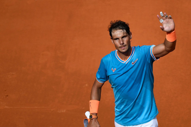 resurfacing nadal has endured a turbulent few weeks after slipping to surprise defeats in both monte carlo and barcelona last month photo afp resurfacing nadal has endured a turbulent few weeks after slipping to surprise defeats in both monte carlo and barcelona last month photo afp