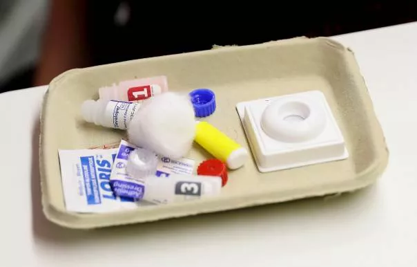 a reuters file photo of a hiv testing kit a reuters file photo of a hiv testing kit