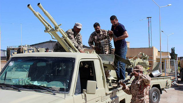 members of the libyan internationally recognised government forces prepare ammunition to head out from misrata to the front line in tripoli misrata libya may 9 2019 picture taken may 9 2019 photo afp members of the libyan internationally recognised government forces prepare ammunition to head out from misrata to the front line in tripoli misrata libya may 9 2019 picture taken may 9 2019 photo afp