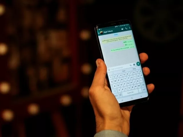 reportedly messaging service is working on an update that will stop users from being able to take screenshots photo narendar kumar reportedly messaging service is working on an update that will stop users from being able to take screenshots photo narendar kumar
