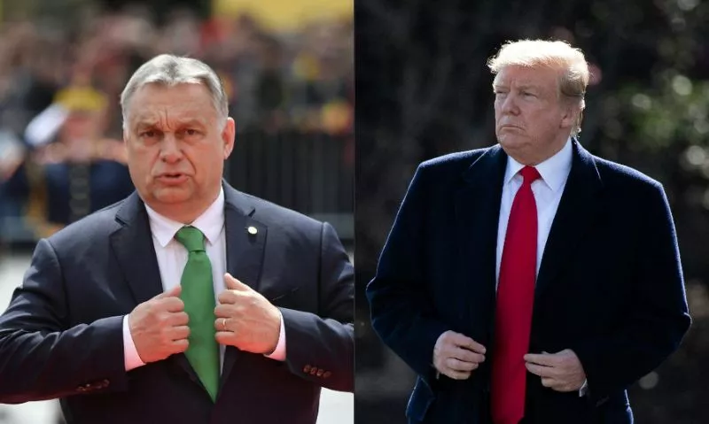 us president donald trump r will welcome hungarian prime minister viktor orban l to the white house for talks on trade energy and cyber security photo afp us president donald trump r will welcome hungarian prime minister viktor orban l to the white house for talks on trade energy and cyber security photo afp
