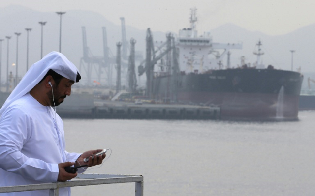 fujairah port is the only terminal in the uae located on the arabian sea coast bypassing the strait of hormuz through which most gulf oil exports are shipped photo afp fujairah port is the only terminal in the uae located on the arabian sea coast bypassing the strait of hormuz through which most gulf oil exports are shipped photo afp