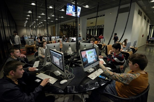 tumo gives youngsters the chance to study web design robotics animation music and digital media among other things photo afp tumo gives youngsters the chance to study web design robotics animation music and digital media among other things photo afp