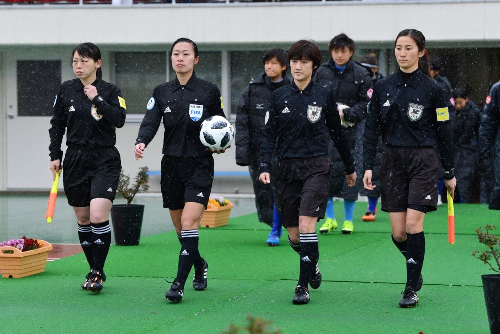 ythe three japanese women will take charge of yangon united 039 s final group f match against cambodia 039 s naga world after passing a fitness test similar to the one required for male officials the asian football confederation said photo reuters