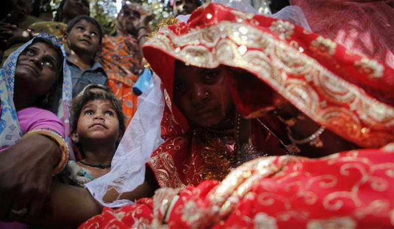 a reuters file photo of a child bride