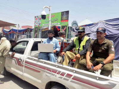 online monitoring vehicle system introduced in bhakkar