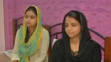 nida left and mahrukh naseem were granted indian citizenship in march 2019 photo india today nida left and mahrukh naseem were granted indian citizenship in march 2019 photo india today