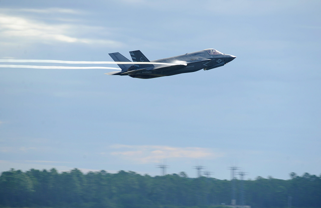 a us f 35 stealth bomber suffered millions of dollars in damage after colliding with a bird during take off from an air base in japan photo afp a us f 35 stealth bomber suffered millions of dollars in damage after colliding with a bird during take off from an air base in japan photo afp