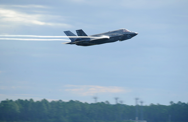 a us f 35 stealth bomber suffered millions of dollars in damage after colliding with a bird during take off from an air base in japan photo afp