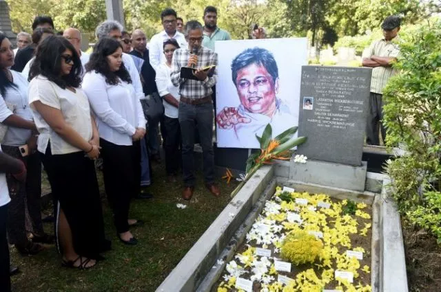 wickrematunge was stabbed to death by members of a military intelligence unit in january 2009 photo afp wickrematunge was stabbed to death by members of a military intelligence unit in january 2009 photo afp