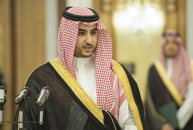saudi arabia 039 s deputy defence minister prince khalid bin salman photo afp