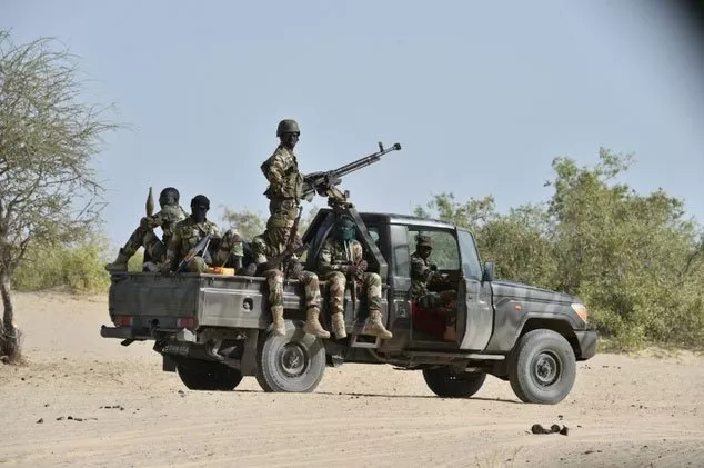 nigeria 039 s military jeep in the northern militancy hit regions photo afp nigeria 039 s military jeep in the northern militancy hit regions photo afp