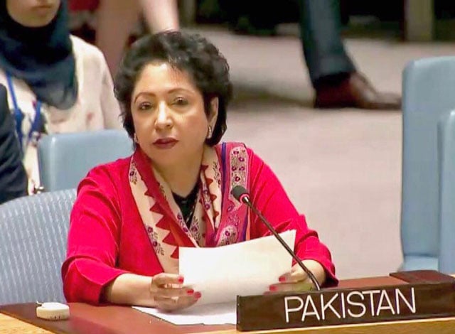 pakistan 039 s ambassador at united nations dr maleeha lodhi photo twitter