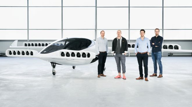 lilium has unveiled the electric self flying taxi that can seat up to five people photo lilium