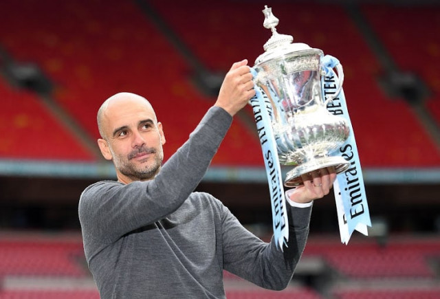 guardiola now has 27 trophies in total as a coach six of them since arriving in england three years ago to go with 14 in four years at barcelona and seven in three seasons at bayern munich photo afp guardiola now has 27 trophies in total as a coach six of them since arriving in england three years ago to go with 14 in four years at barcelona and seven in three seasons at bayern munich photo afp