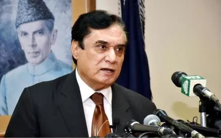 nab chairman justice retd javed iqbal addresses media photo inp nab chairman justice retd javed iqbal addresses media photo inp