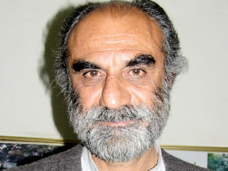 former balochistan chief minister aslam raisani photo file