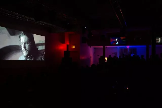 the final episode of game of thrones is projected at a watch party in the manhattan borough of new york city us may 19 2019 photo reuters the final episode of game of thrones is projected at a watch party in the manhattan borough of new york city us may 19 2019 photo reuters