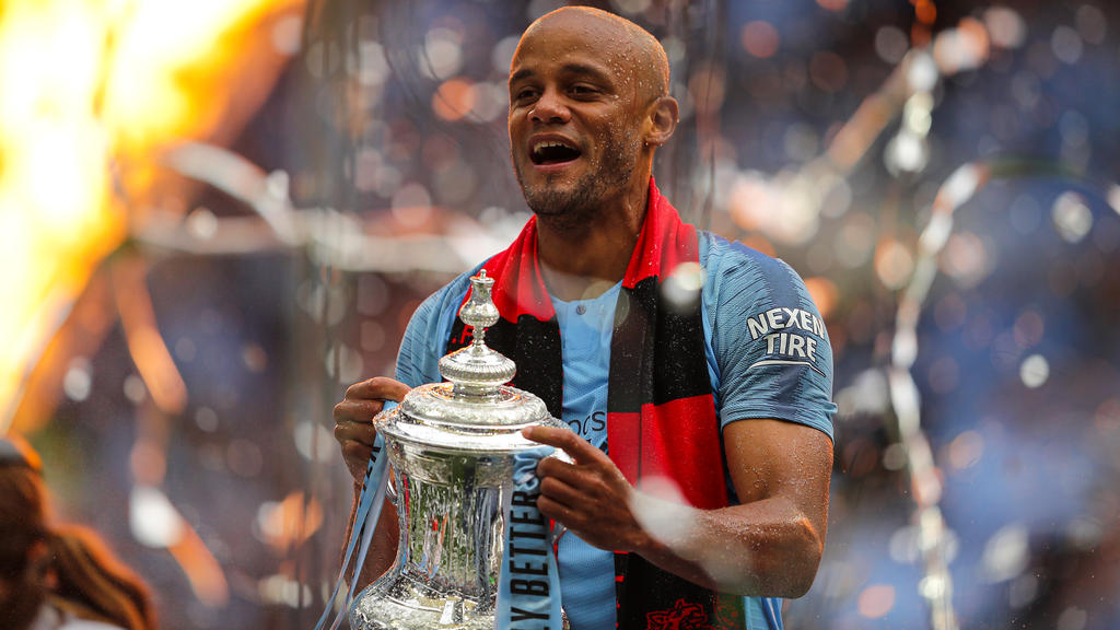 kompany confirmed his move to the belgian club just 24 hours after lifting the fa cup at wembley following city 039 s 6 0 rout of watford photo afp