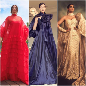 from ruffles to royal sonam kapoor stuns at cannes 2019